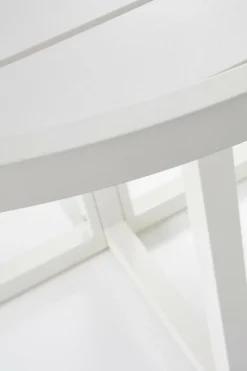 Utebord|Utemöbler|Jotex GIBRALTAR Matbord ø 120 Cm Vit