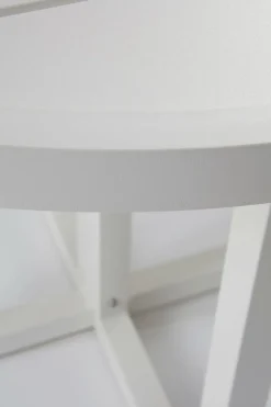 Utebord|Utemöbler|Jotex GIBRALTAR Matbord ø 90 Cm Vit