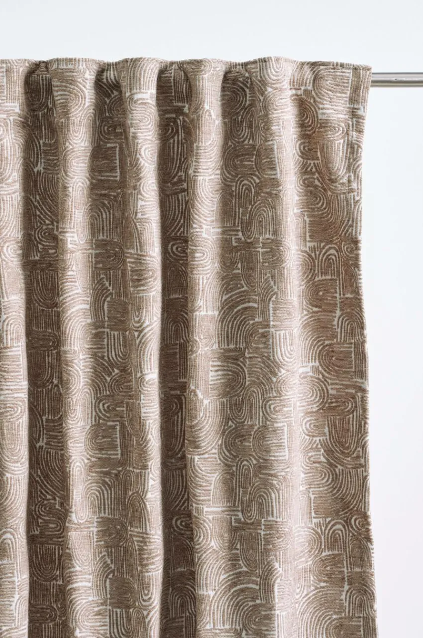 Multifunktionsgardiner|Jotex GIBS Multifunktionsgardin 2-pack Beige