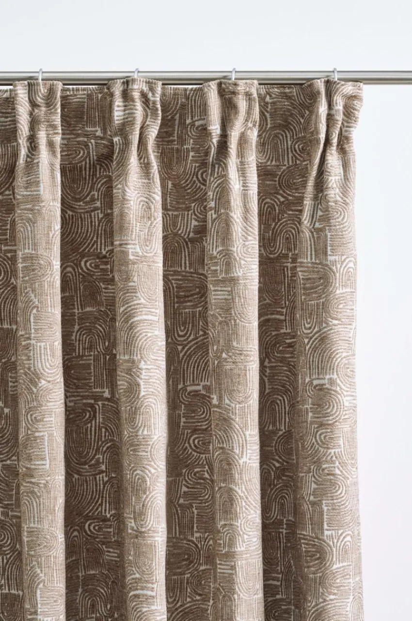 Multifunktionsgardiner|Jotex GIBS Multifunktionsgardin 2-pack Beige