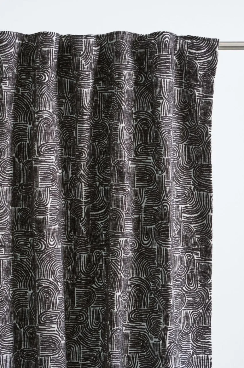 Multifunktionsgardiner|Jotex GIBS Multifunktionsgardin 2-pack Svart