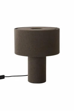 Bordslampor|Jotex GILLY Bordslampa Mörkbrun/grön