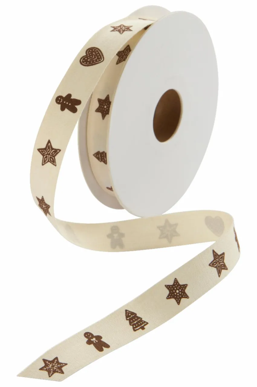 Presentpapper & Snöre|Jotex GINGERBREAD Band Beige