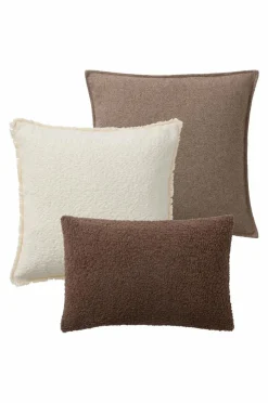 Prydnadskuddar & Fodral|Jotex GINO Kuddfodral 3-pack Brun/beige/naturvit