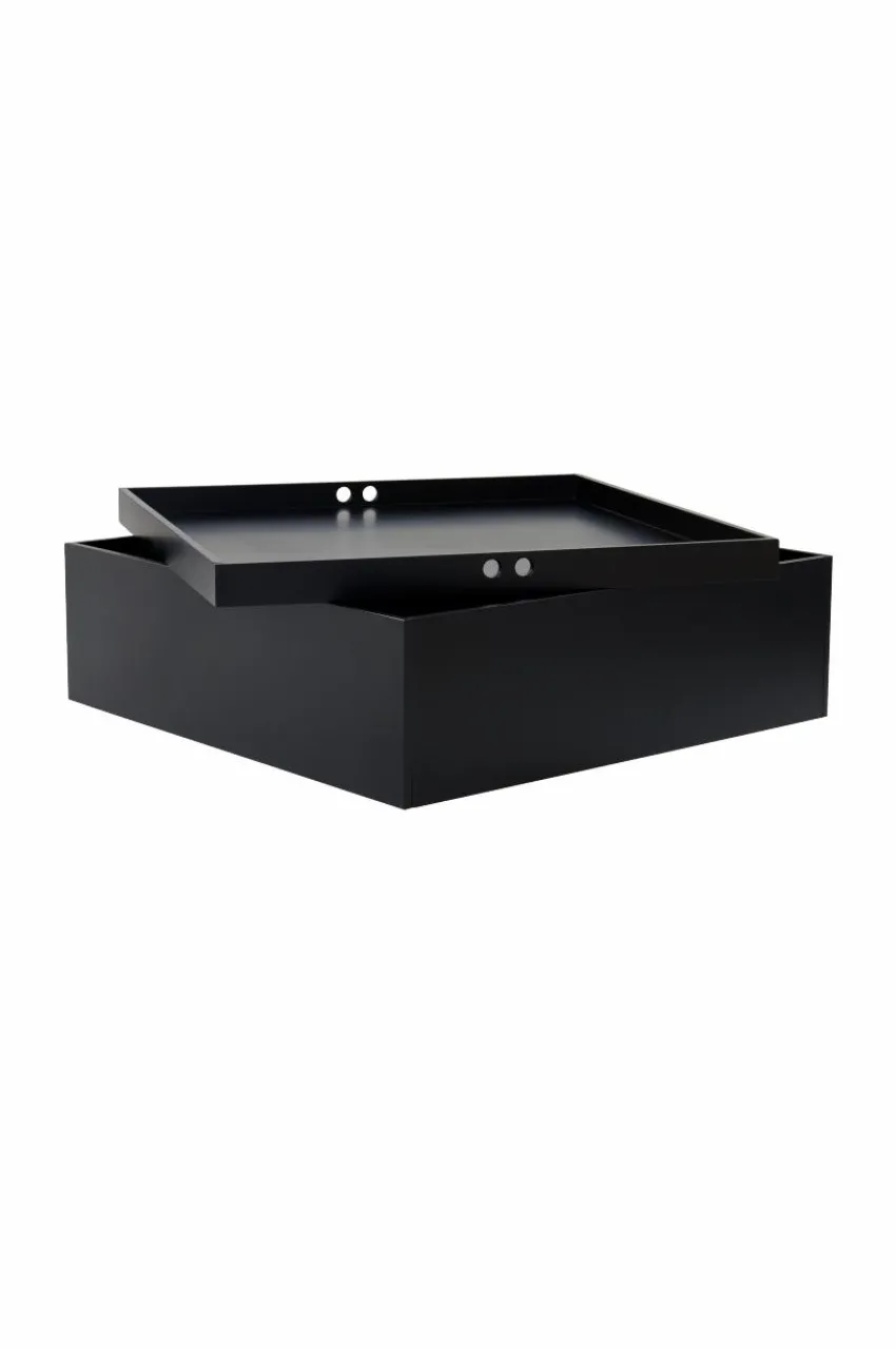Bord|Jotex GORDON Soffbord 100x100 Cm Svart