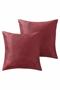 Prydnadskuddar & Fodral|Julkuddar & Julplädar|Jotex GRACIE Kuddfodral 2-pack 50x50 Cm Vinröd