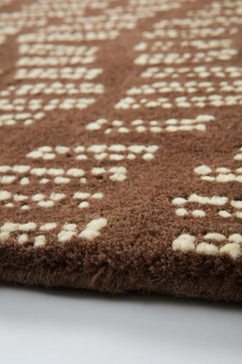 Ullmattor|Jotex GREG Ullmatta 200x300 Cm Brun/Naturvit