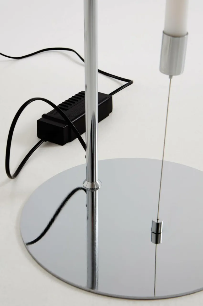 Golvlampor|Jotex HAMPTON Golvlampa Krom
