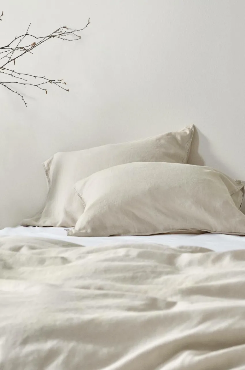 Påslakanset|Jotex HANNAH Påslakanset Dubbelsäng Linnebeige