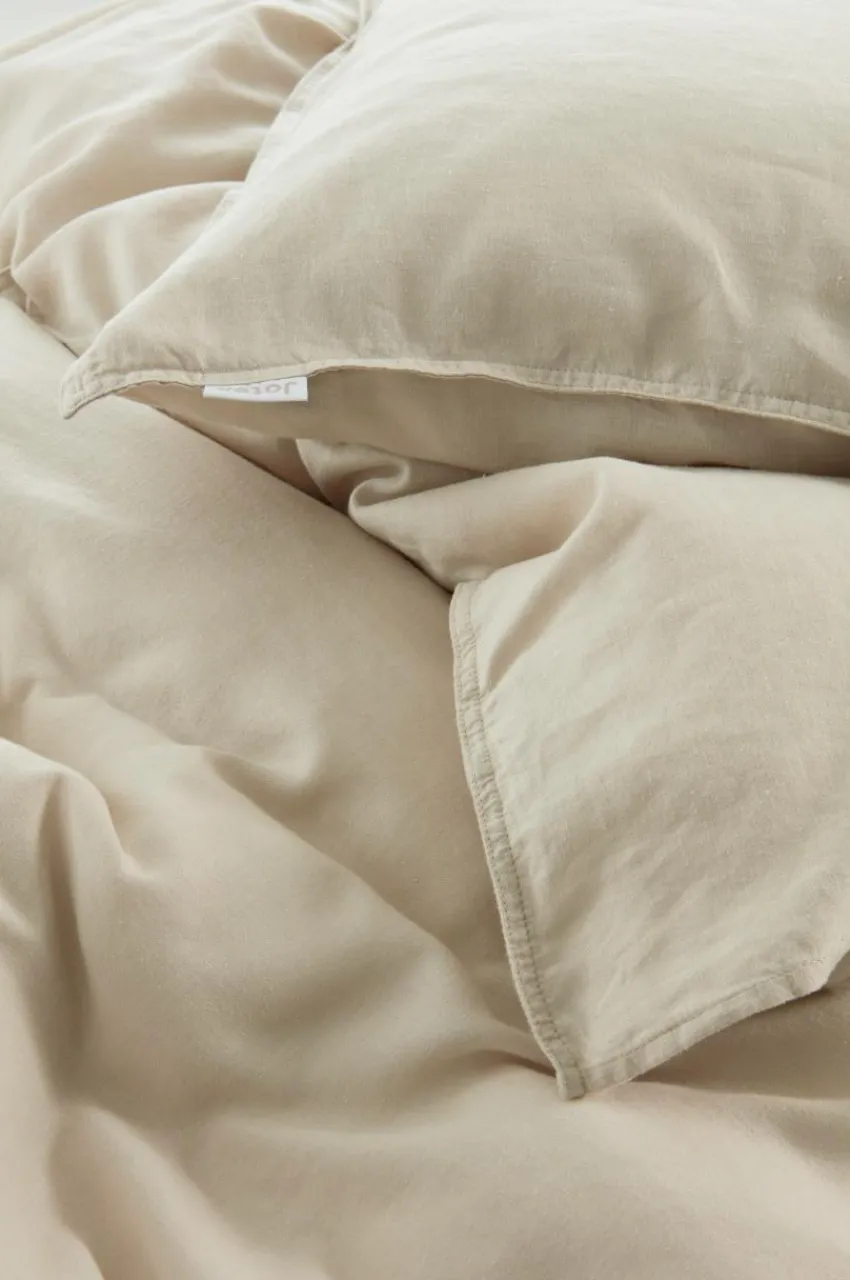 Påslakanset|Jotex HANNAH Påslakanset Enkelsäng Linnebeige