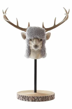 Juldekoration|Jotex HANS Dekorationsfigur Brun/beige/grå