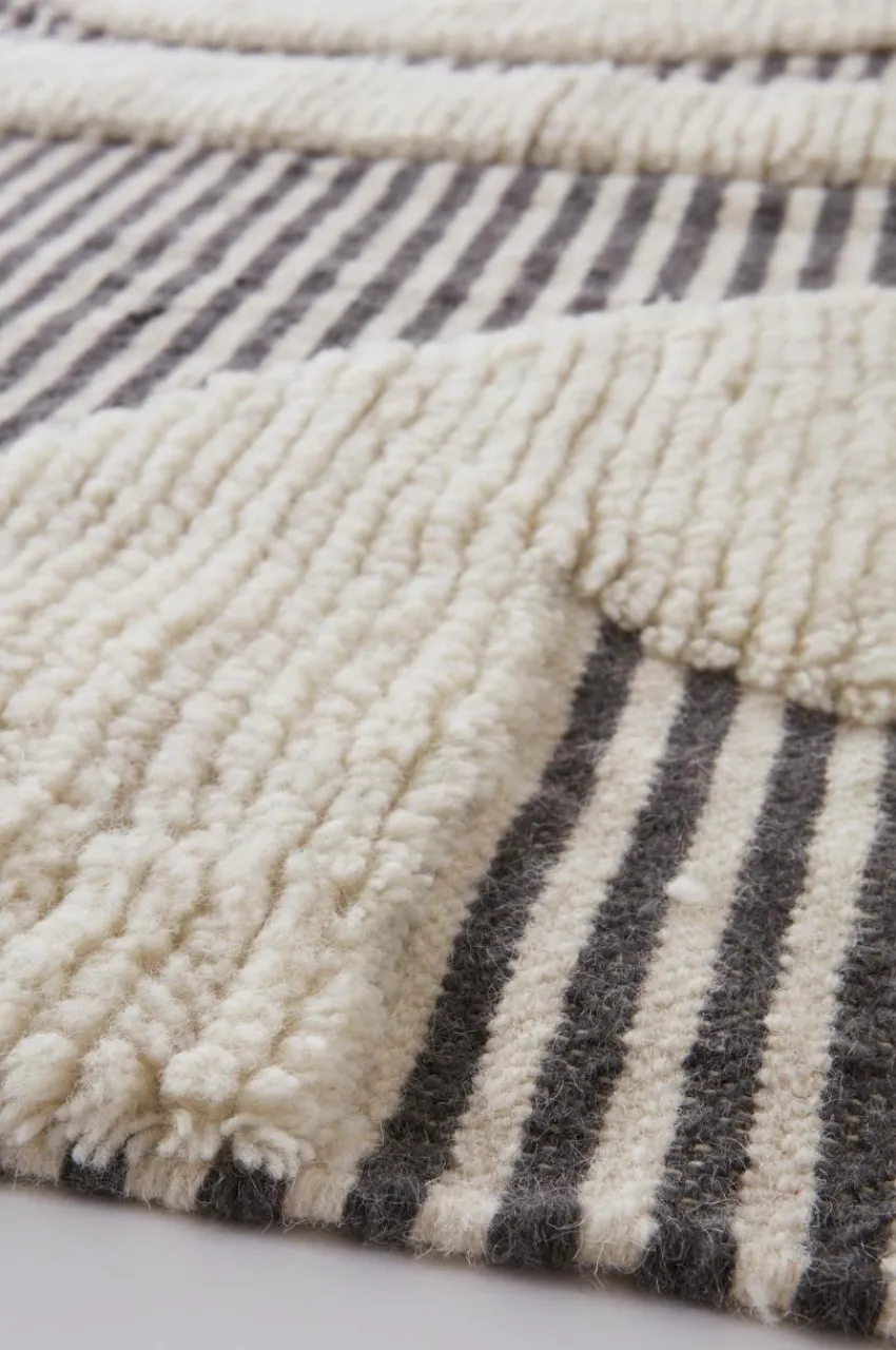 Ullmattor|Jotex HASSANE Ullmatta 170x230 Cm Grå/naturvit