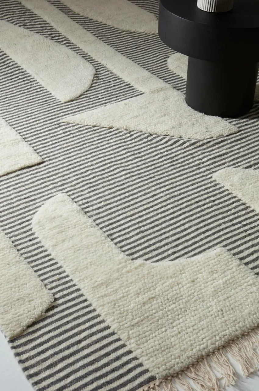 Ullmattor|Jotex HASSANE Ullmatta 170x230 Cm Grå/naturvit