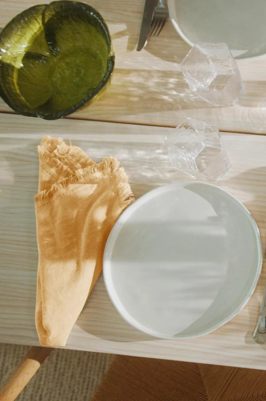 Servetter|Jotex HENLEY Servett 2-pack Gul