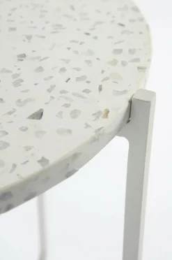Bord|Jotex HEYWOOD Sidobord ø 42 Cm Vit