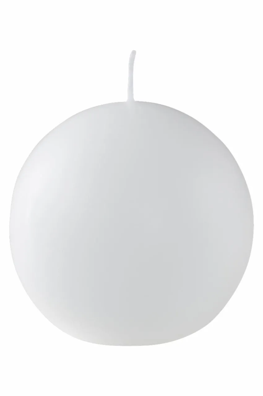 Ljus|Jotex HILTON MATT Kulljus ø 8 Cm Vit