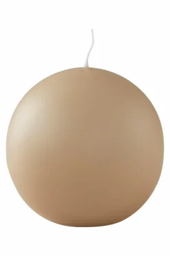 Ljus|Juldekoration|Jotex HILTON MATT Kulljus ø 10 Cm Ljusbeige
