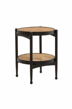Bord|Jotex HÖLLVIKEN Sidobord ø 48 Cm Svart