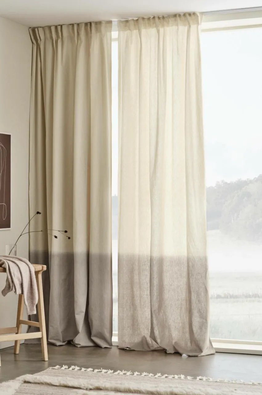 Multifunktionsgardiner|Jotex HOMBRE Multifunktionsgardin 2-pack Beige