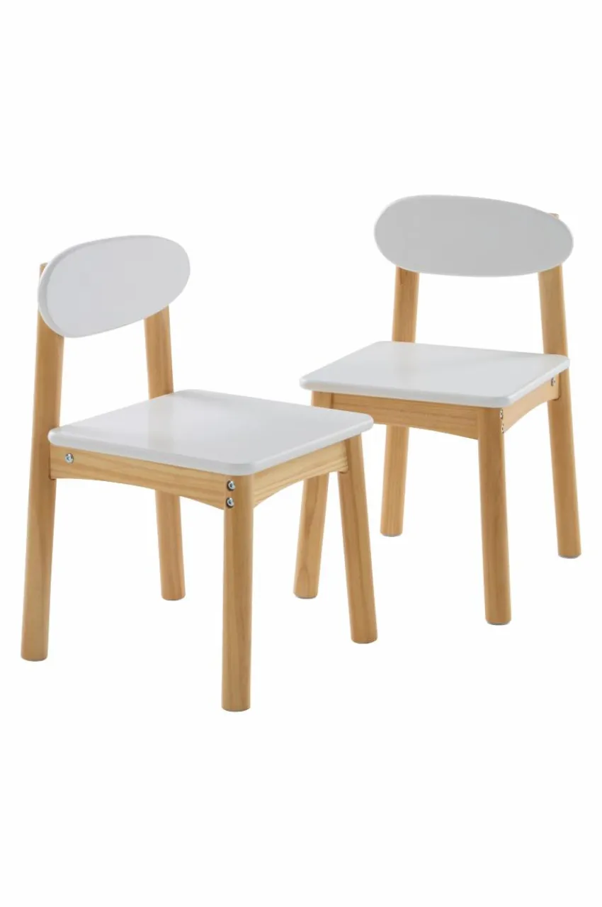 Barnmöbler|Barnmöbler Deal|Jotex HULTA EGG Barnbord Med 2 Stolar Vit/furu