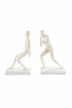 Prydnadssaker|Jotex HUMAN PUSH Bokstöd 2-pack Vit