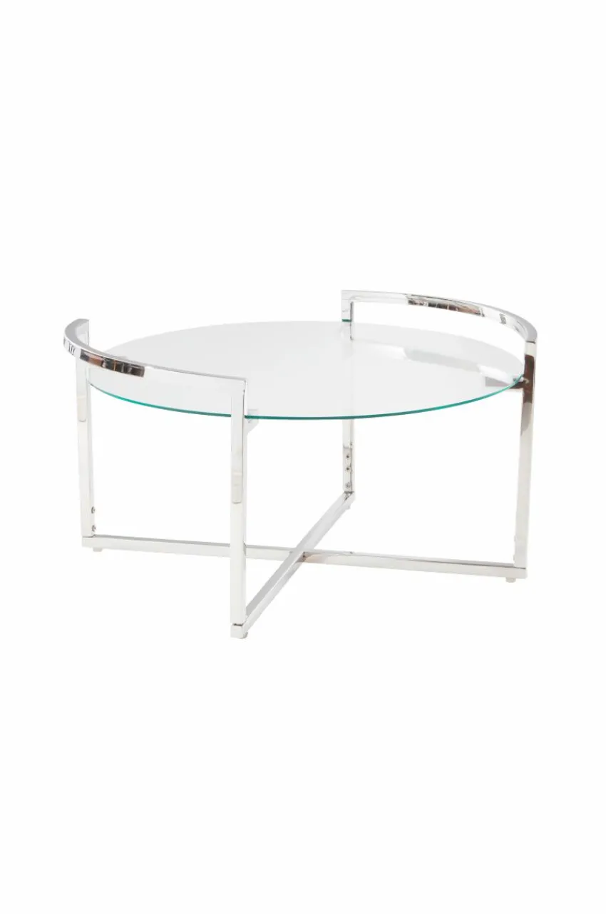 Bord|Jotex IGGY Soffbord ø 76 Cm Krom