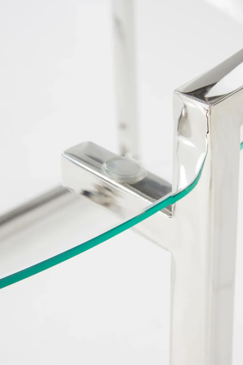 Bord|Jotex IGGY Soffbord ø 76 Cm Krom