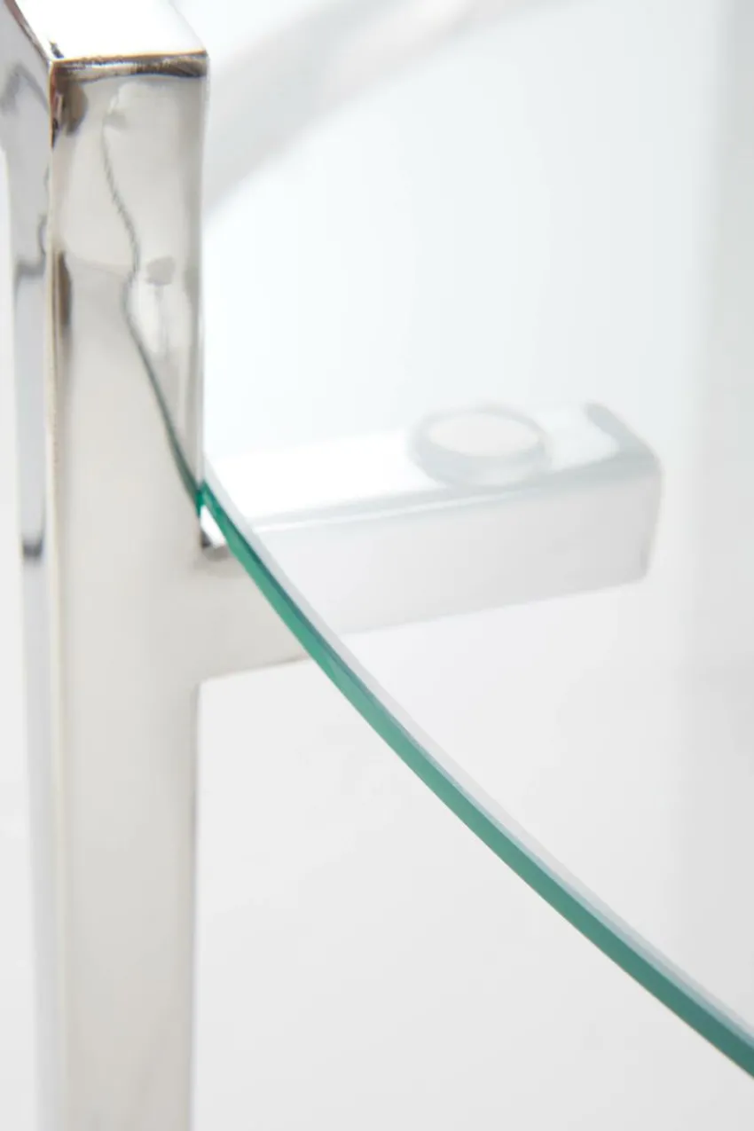 Bord|Jotex IGGY Soffbord ø 76 Cm Krom