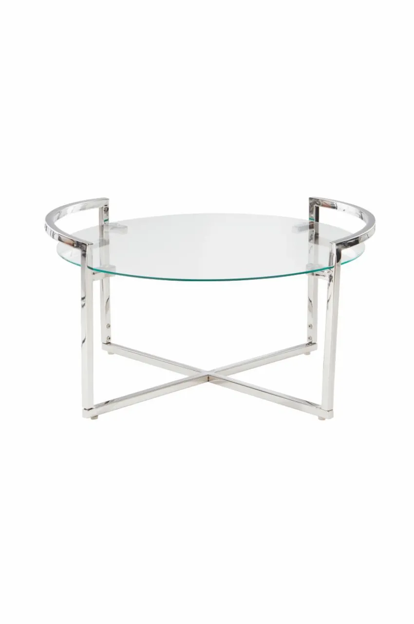 Bord|Jotex IGGY Soffbord ø 76 Cm Krom