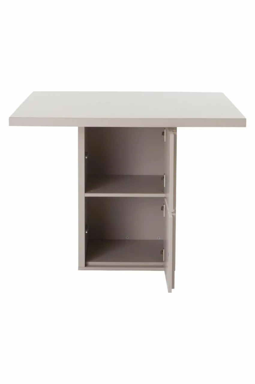 Bord|Jotex IKSEON Matbord 100x100 Cm Beige