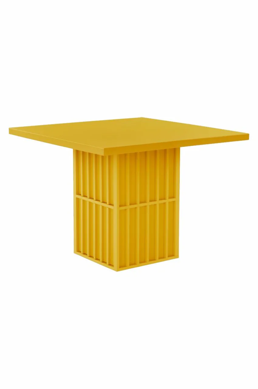 Bord|Jotex IKSEON Matbord 100x100 Cm Gul