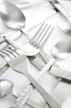 Juldukning|Bestick|Jotex ISIDORE Bestickset 24 Delar Matt silver