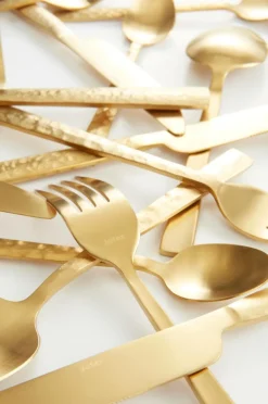 Juldukning|Bestick|Jotex ISIDORE Bestickset 24 Delar Matt guld