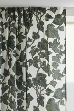 Multifunktionsgardiner|Jotex IVY Multifunktionsgardin 2-pack Naturvit/grön