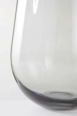 Vaser|Jotex JAQUELINE Glasvas - Höjd 36 Cm Grå