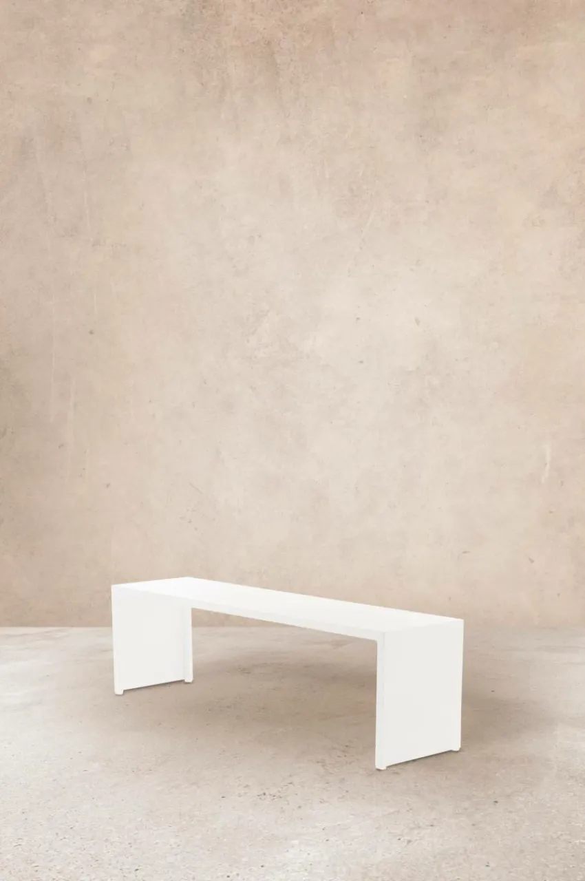 Utesoffor & Utebänkar|Utemöbler|Jotex JARDIN Bänk 150 Cm Vit