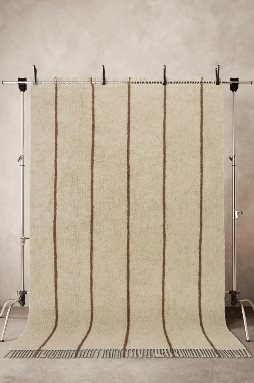 Bomulls- & Trasmattor|Jotex JASMINE Bomullsmatta 200x300 Cm Naturvit/brun