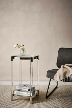 Bord|Jotex JAZZY Sidobord ø 47,5 Cm Plexiglas