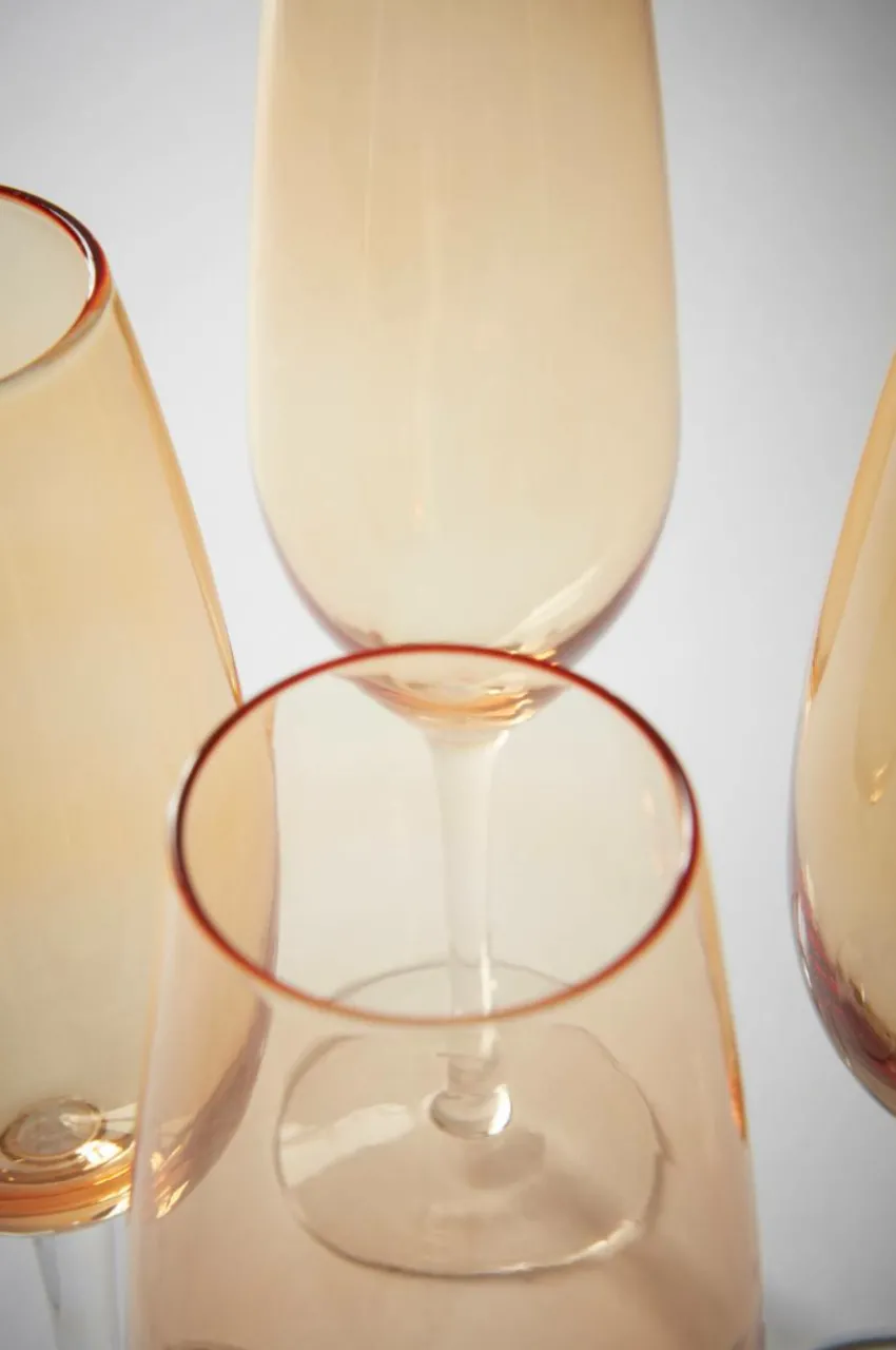 Glas|Jotex JO Champagneglas 4-pack Gul
