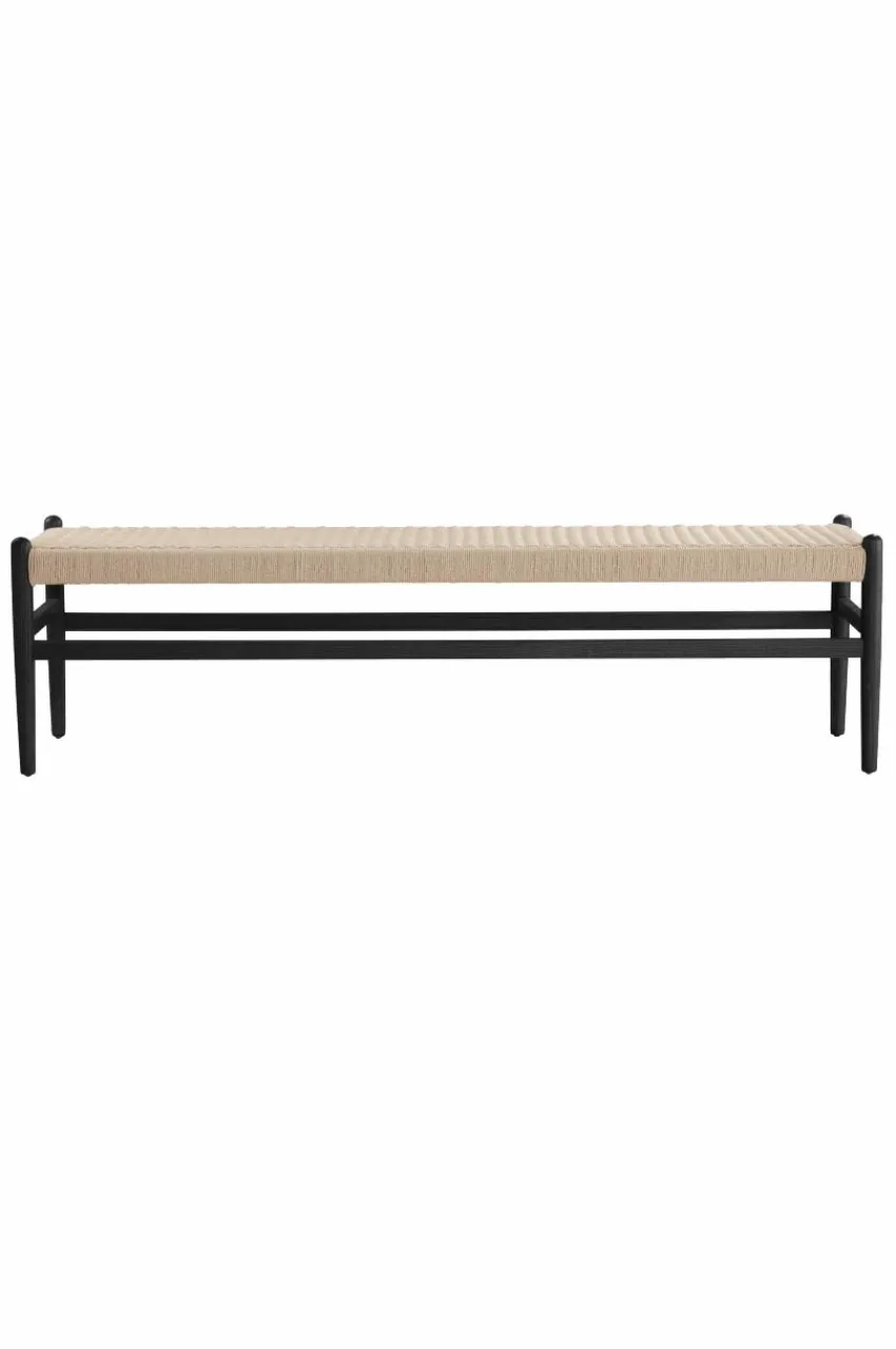 Bänkar|Jotex JOKKFALL Bänk 160 Cm Matt svart