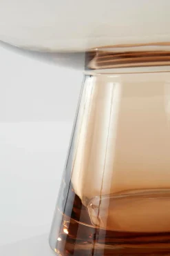 Vaser|Jotex JOLINE Glasvas - Höjd 20 Cm Amber