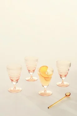 Glas|Jotex JOVI Vinglas 4-pack Ljus aprikos