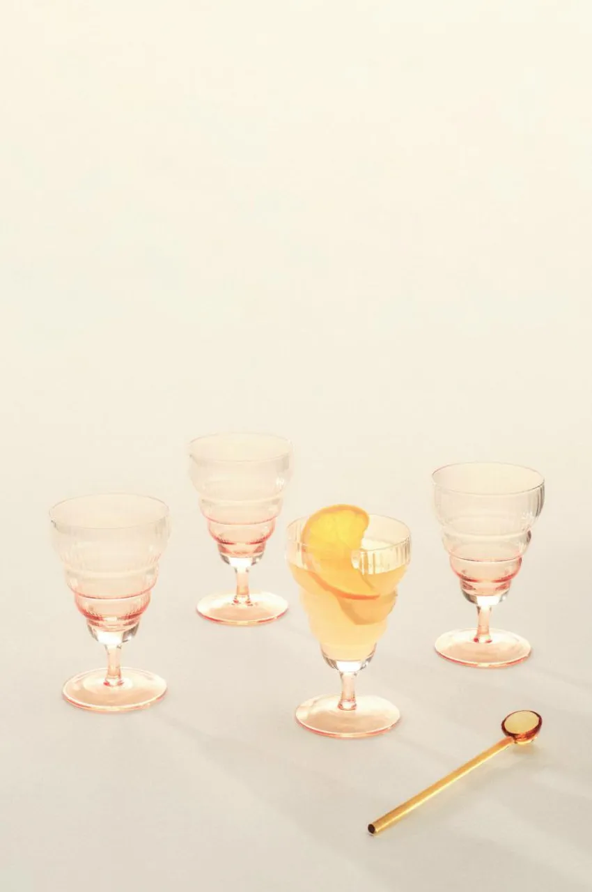 Glas|Jotex JOVI Vinglas 4-pack Ljus aprikos