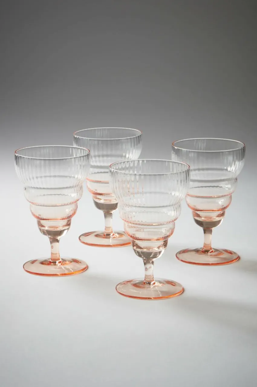 Glas|Jotex JOVI Vinglas 4-pack Ljus aprikos