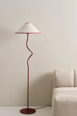 Golvlampor|Jotex JULIET Golvlampa Röd