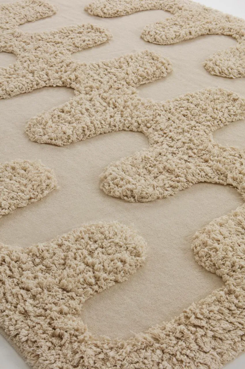 Bomulls- & Trasmattor|Jotex KALEI Bomullsmatta 160x230 Cm Naturvit