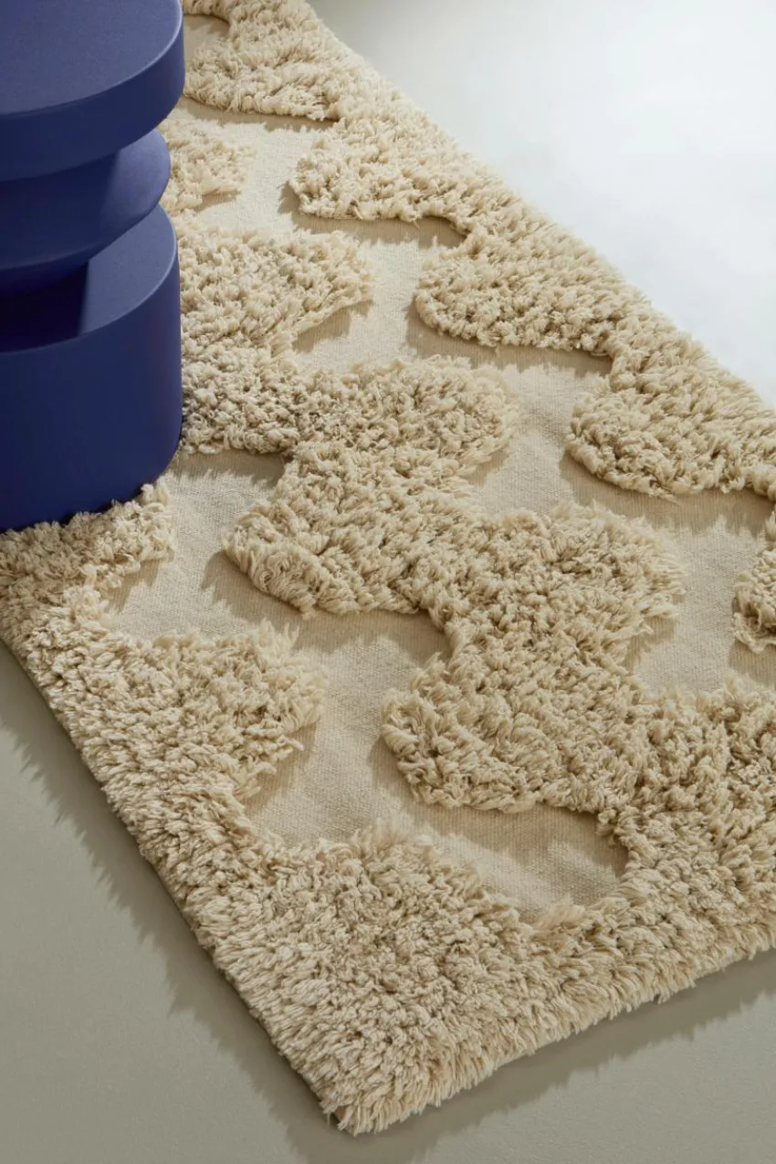 Bomulls- & Trasmattor|Jotex KALEI Gångmatta 70x250 Cm Naturvit