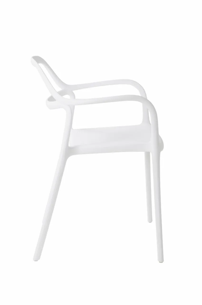 Utestolar & Utepallar|Utemöbler|Jotex KARLABY Karmstol 2-pack Vit