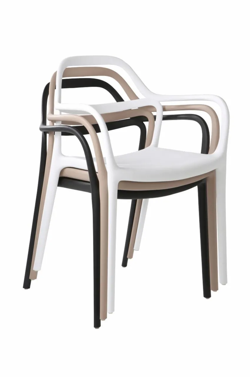 Utestolar & Utepallar|Utemöbler|Jotex KARLABY Karmstol 2-pack Vit