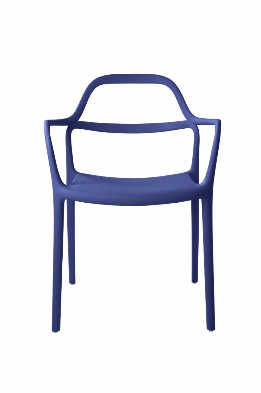 Utestolar & Utepallar|Utemöbler|Jotex KARLABY Karmstol 2-pack Mörk koboltblå